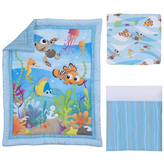 Finding Nemo 3-Piece Nursery Crib Bedding Set
