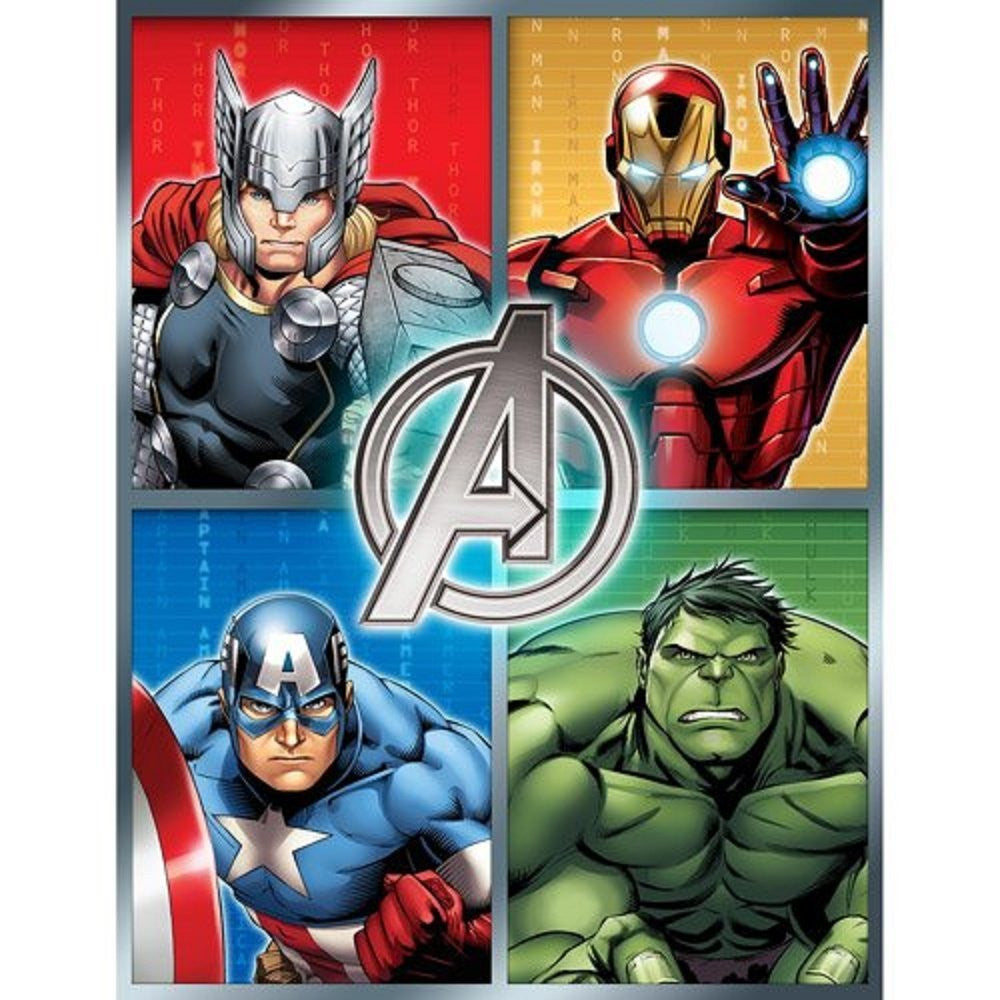 Marvel Avengers Assemble Throw