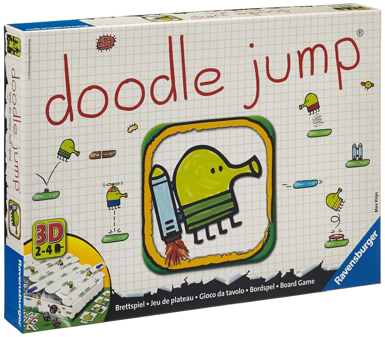 Doodle Jump Family Board Game