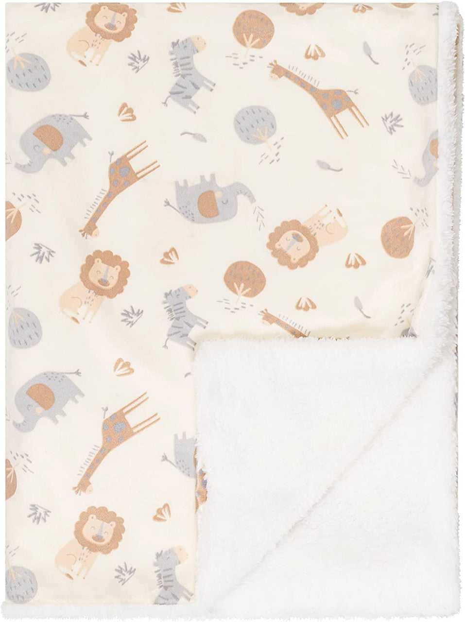 Everyday Kids Baby Blanket Safari