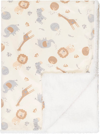 Everyday Kids Baby Blanket Safari