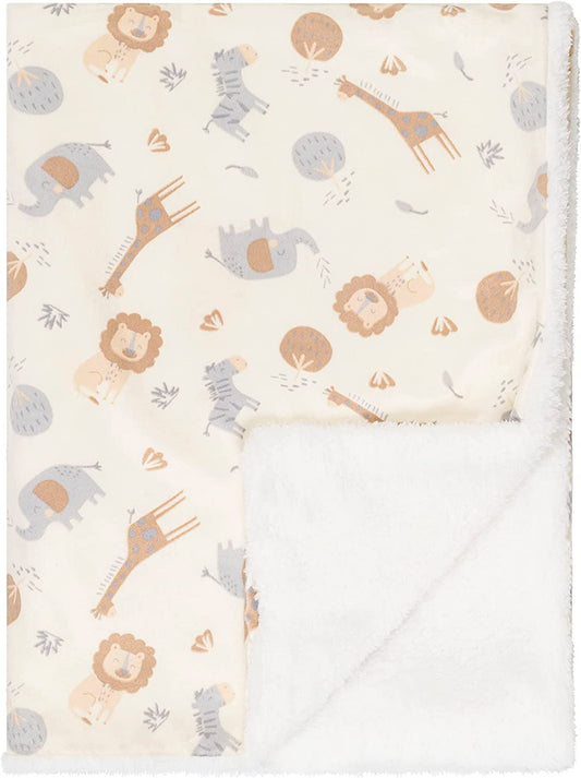 Everyday Kids Baby Blanket Safari