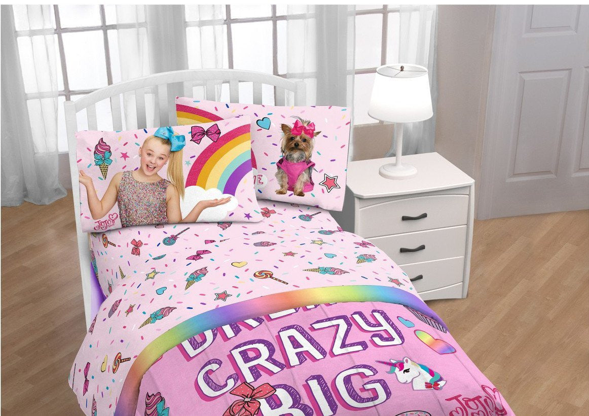 JoJo Siwa Dream Crazy Big Sheet Set (Twin)