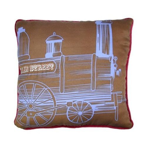 Disney Kingdom Collection - Engine Express 14" Square Decorative Pillow