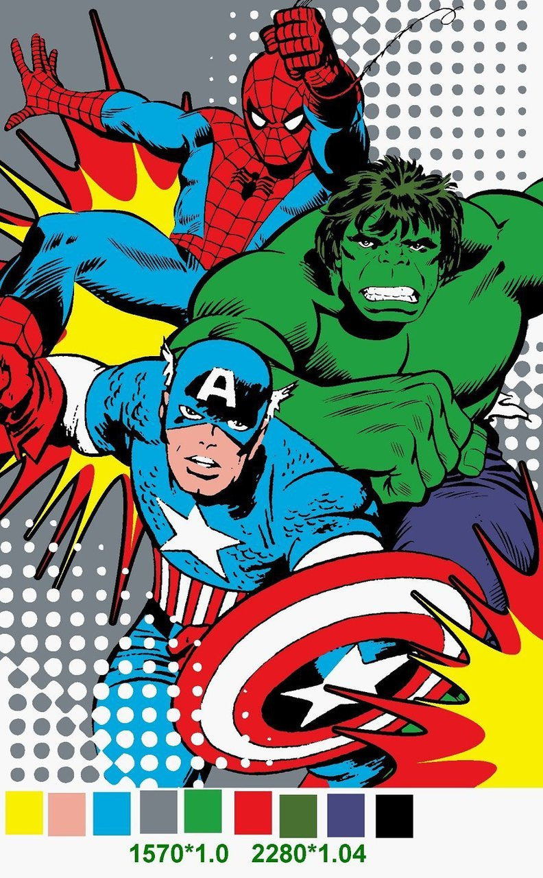 Marvel Comics Good Guy Plush Fleece Blanket