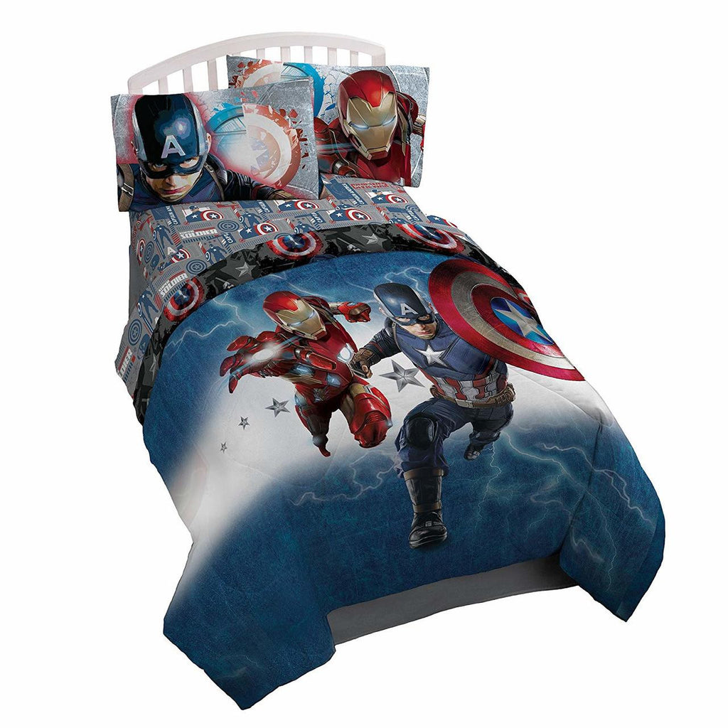 Marvel Captain America Civil War Twin Reversible Comforter