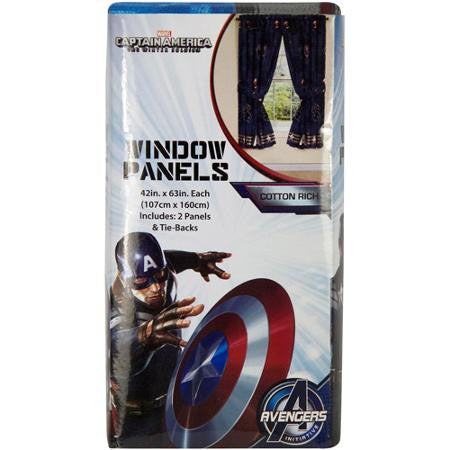 Marvel Captain America-2 Winter Soldier Drapes