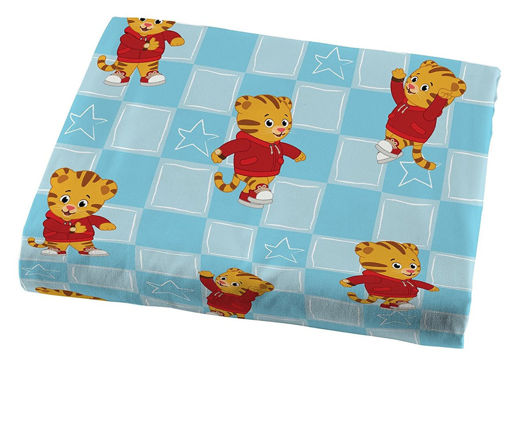 Daniel Tiger Bedding (Blue Toddler Bed)
