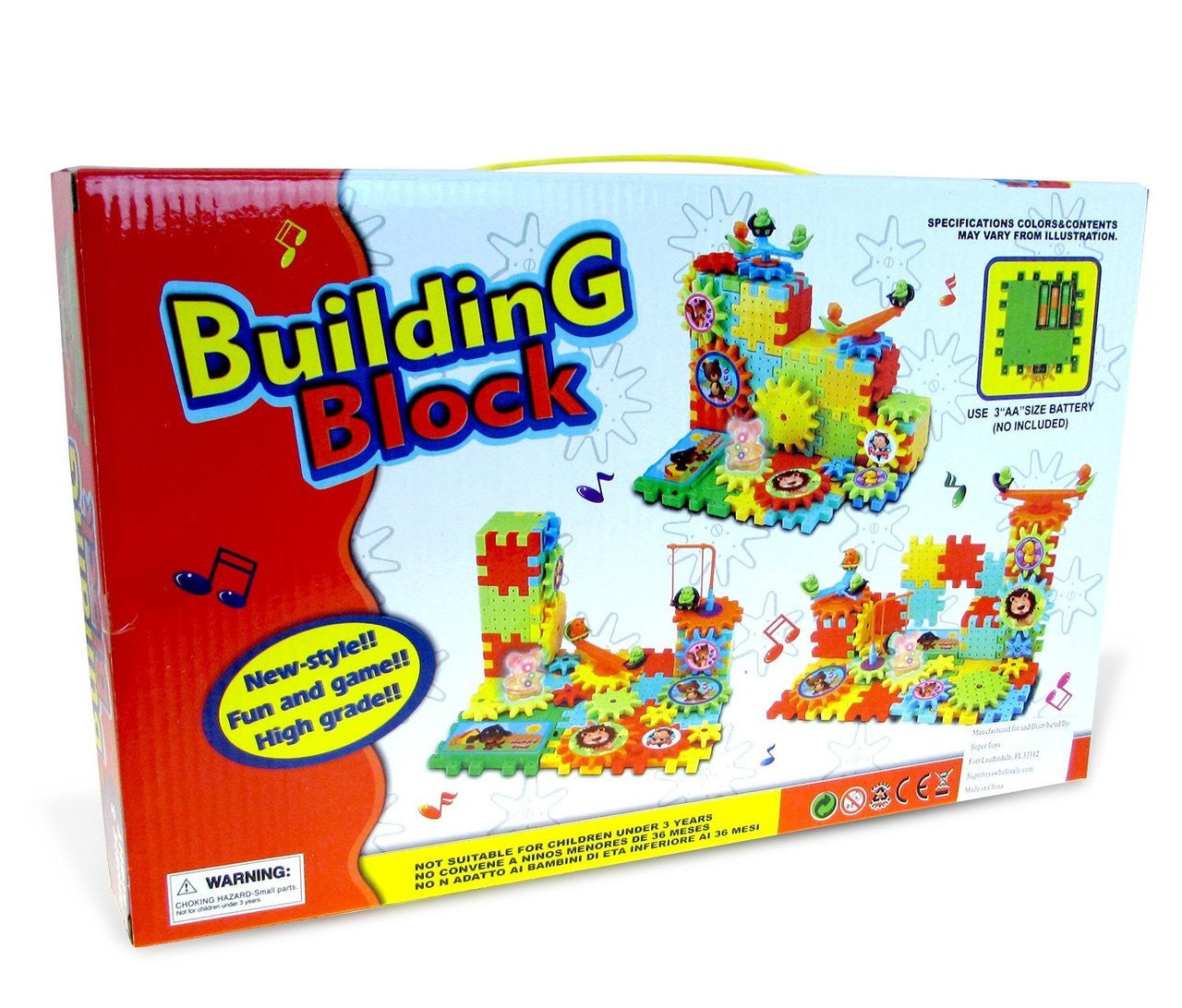 81 Piece Building Blocks Toy Set