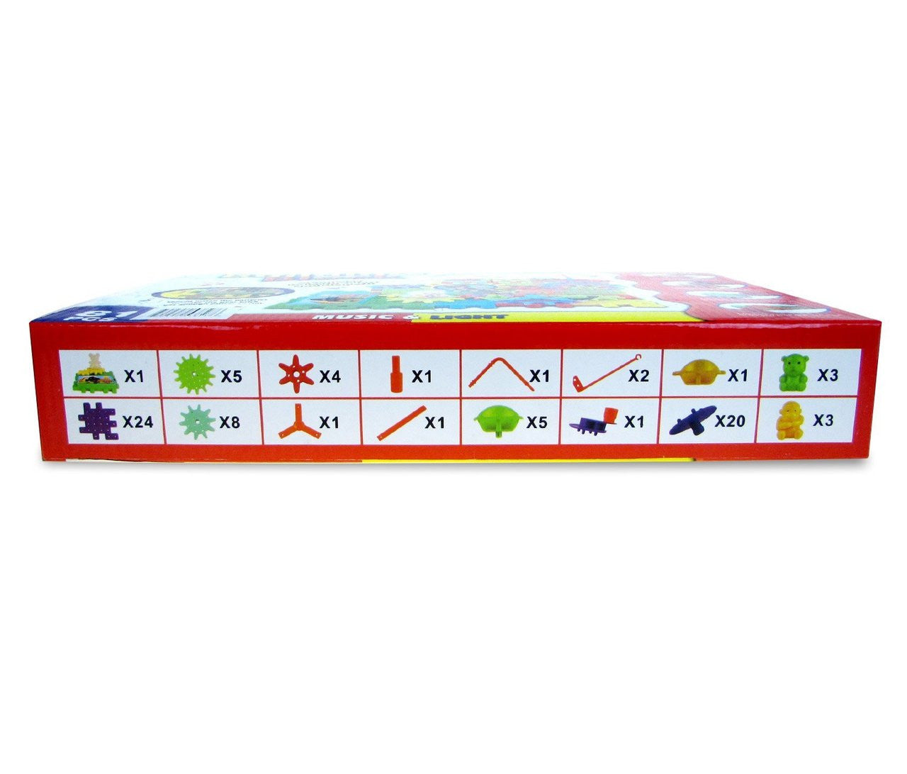 81 Piece Building Blocks Toy Set