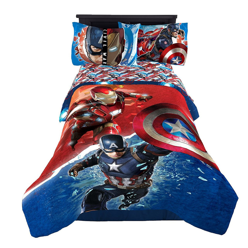 Captain America: Civil War 'Warriors' Twin/Full Comforter