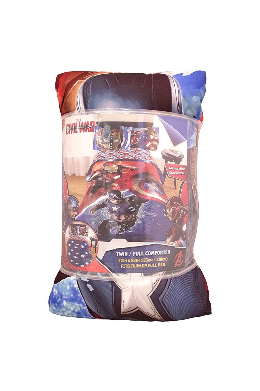 Captain America: Civil War 'Warriors' Twin/Full Comforter
