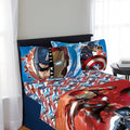 Marvel Captain America Cival War 3 Piece Twin Sheet Set