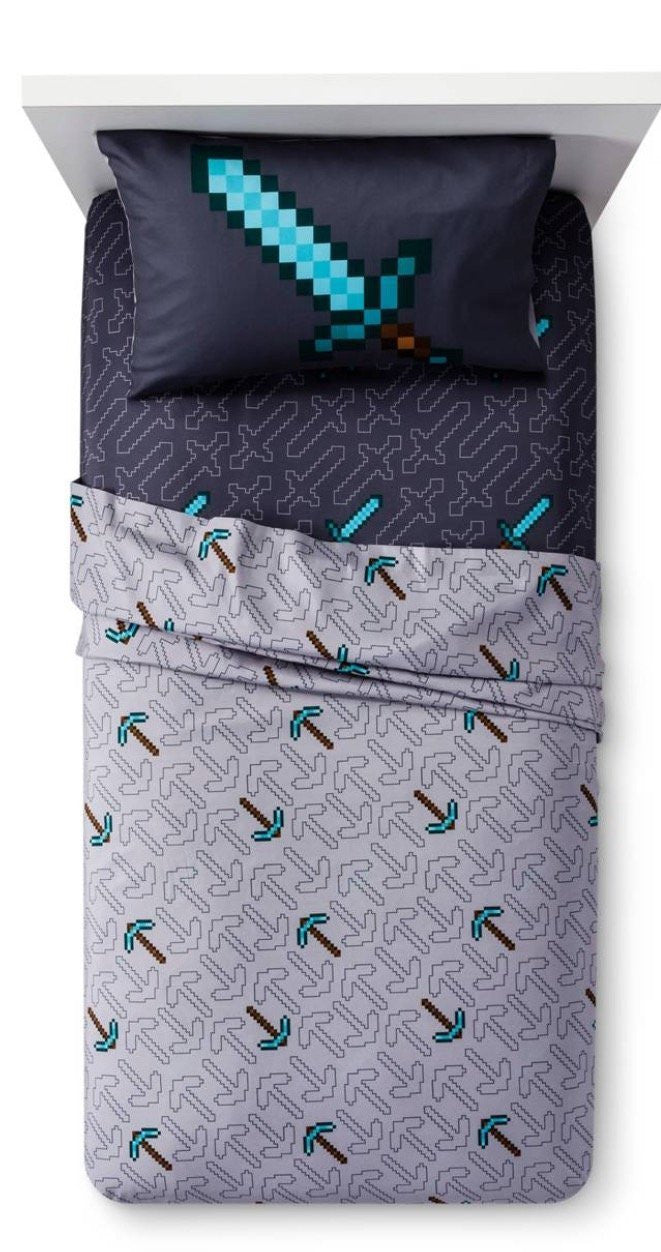 Minecraft Queen Sheet Set