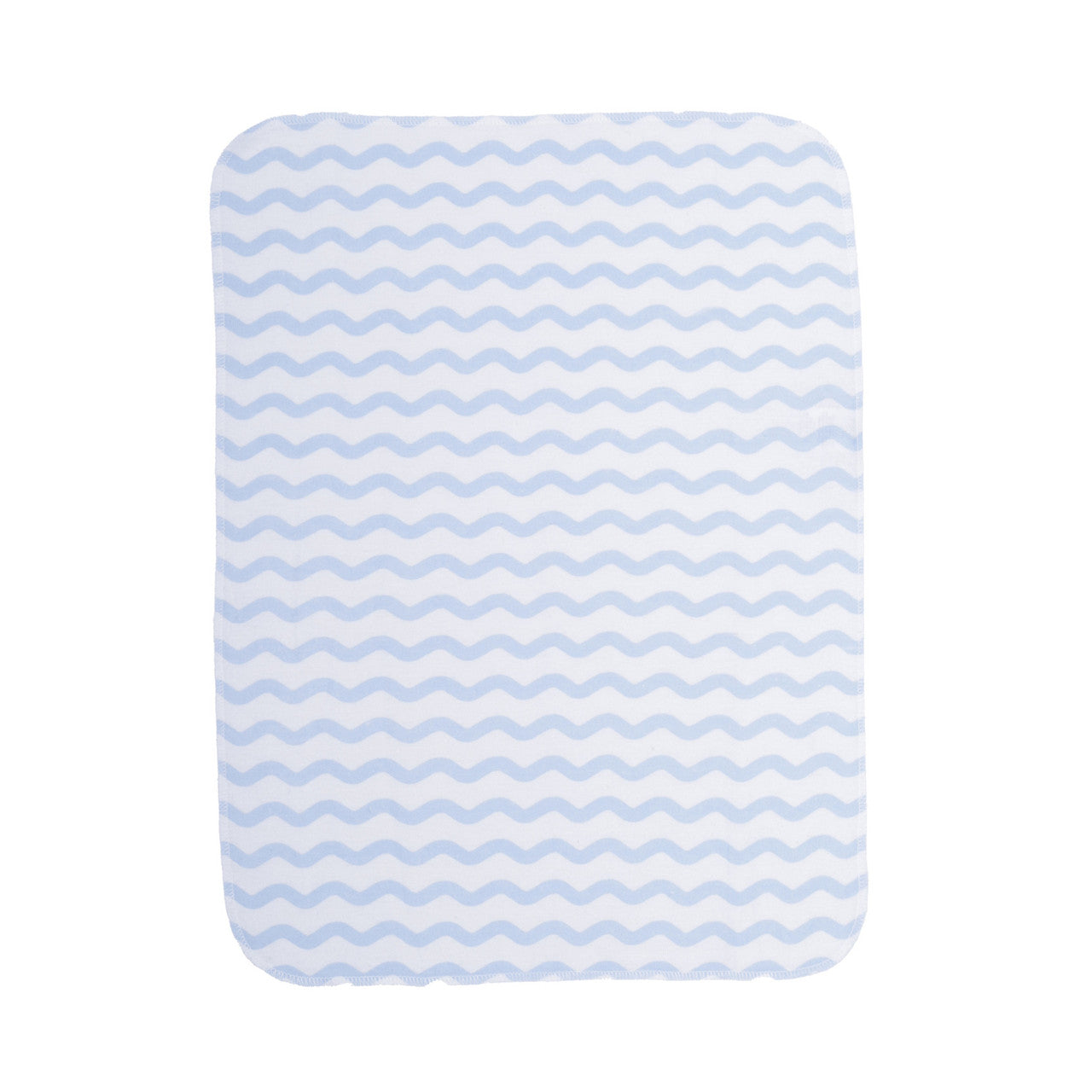 EVERYDAY KIDS 12 Pack Burp Cloths - Ocean/Boats/Whales