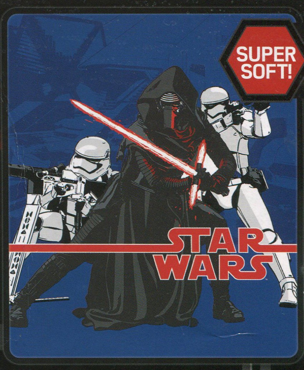 Star Wars Episode VII Plush Throw Blanket - 50" by 60"