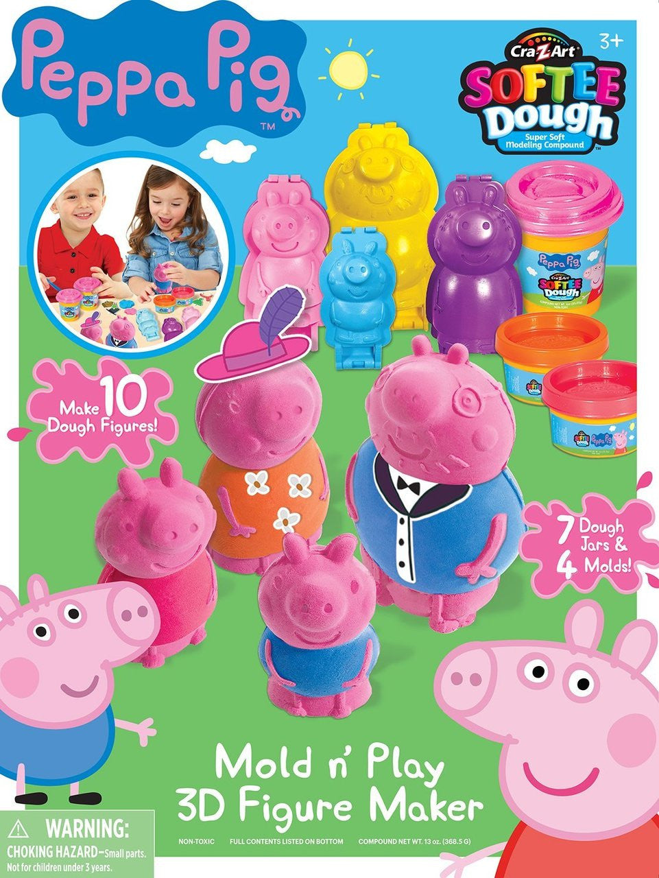 Cra-Z-Art Peppa Pig Softee Dough Figure Maker