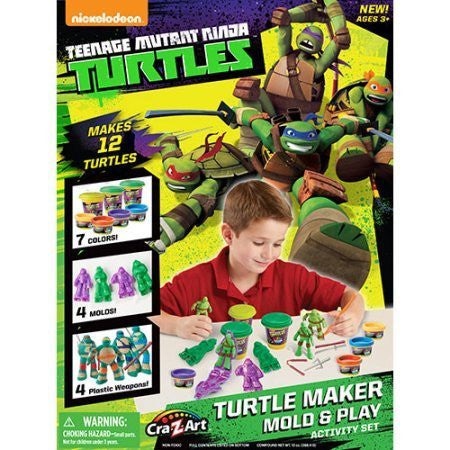TMNT Turtle Maker Mold and Play Activity Set