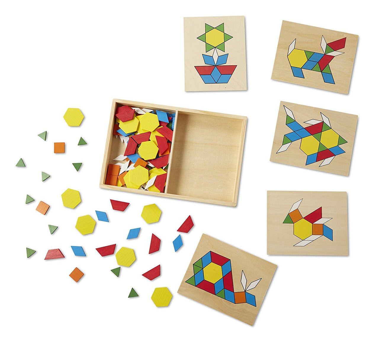 Melissa & Doug Pattern Blocks and Boards