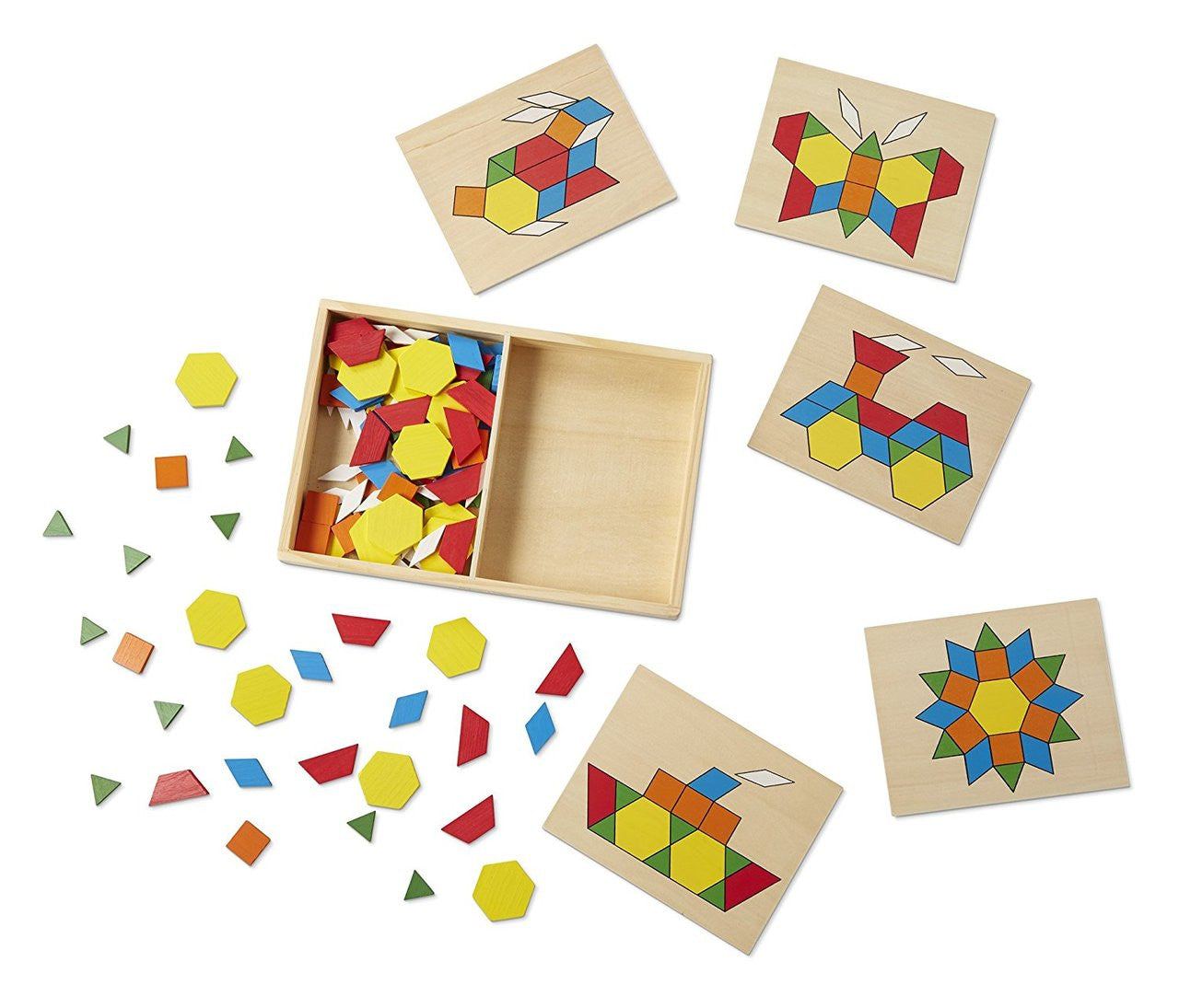 Melissa & Doug Pattern Blocks and Boards