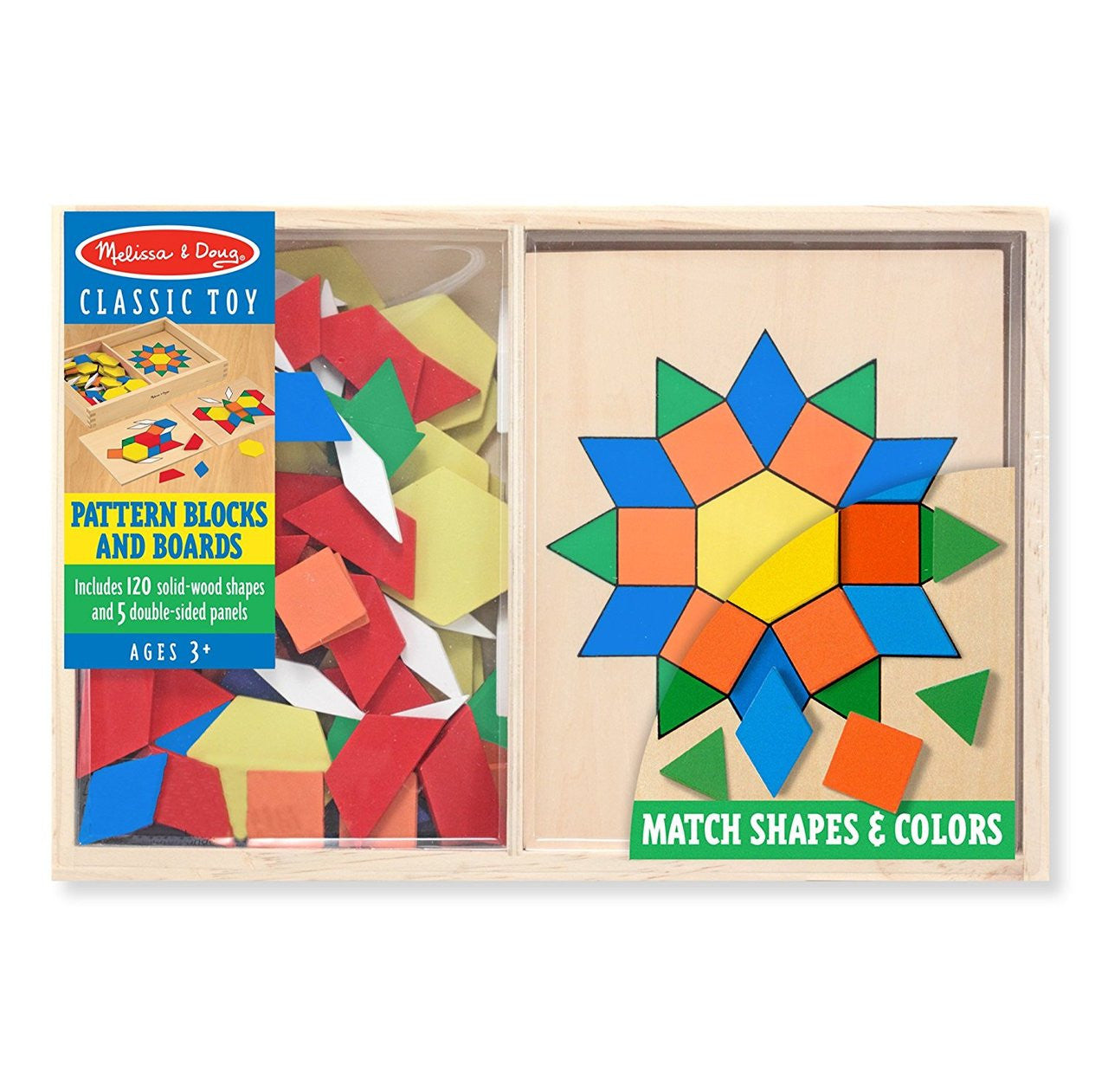 Melissa & Doug Pattern Blocks and Boards