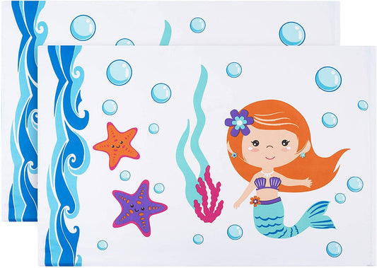 Everyday Kids Toddler Sheet Set - Undersea Mermaids Adventures