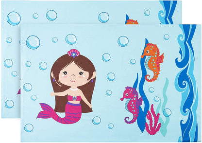 Everyday Kids Toddler Sheet Set - Undersea Mermaids Adventures