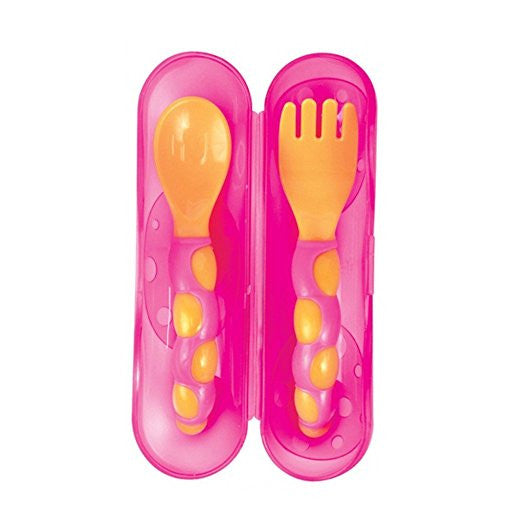 Sassy Travel Case with Fork and Spoon