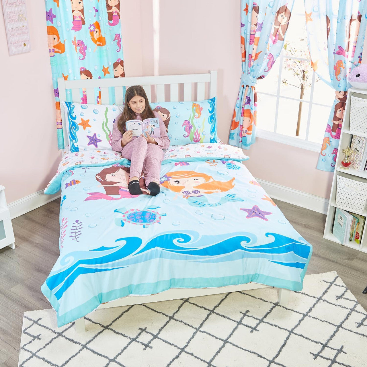 Everyday Kids Mermaid Twin/Full Size Bed Comforter