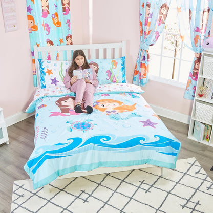 Everyday Kids Mermaid Twin/Full Size Bed Comforter