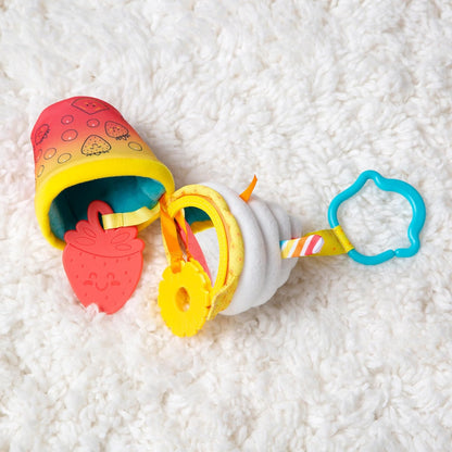 Melissa & Doug Bubble Tea Take-Along Pretend Play Drink Toy