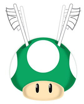 Super Mario "Simply the Best" Green Mushroom Toothbrush Holder