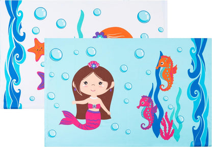 Everyday Kids Mermaid 4PC Full Size Bed Sheet Set