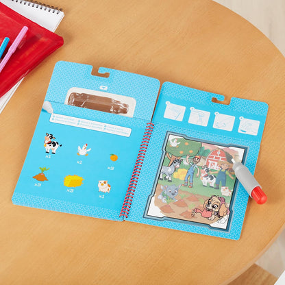 Melissa & Doug PAW Patrol Water Wow! Skye Water Reveal Travel Activity Book, Reusable Coloring Pad for Kids Ages 3+
