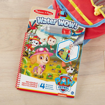 Melissa & Doug PAW Patrol Water Wow! Skye Water Reveal Travel Activity Book, Reusable Coloring Pad for Kids Ages 3+