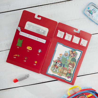Melissa & Doug PAW Patrol Water Wow! Marshall Water Reveal Travel Activity Book, Reusable Coloring Pad for Kids Ages 3+