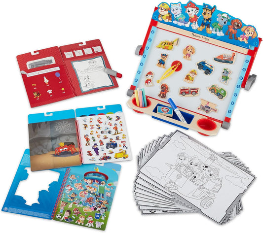 Melissa & Doug PAW Patrol Water Wow! Marshall Water Reveal Travel Activity Book, Reusable Coloring Pad for Kids Ages 3+