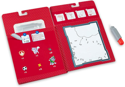 Melissa & Doug PAW Patrol Water Wow! Marshall Water Reveal Travel Activity Book, Reusable Coloring Pad for Kids Ages 3+