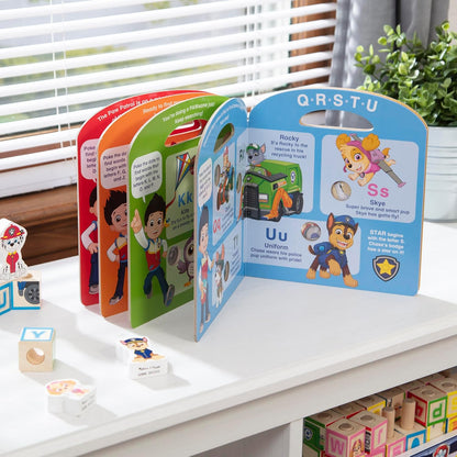 Melissa & Doug PAW Patrol Poke-A-Dot Alphabet Adventure Children’s Book, Interactive ABC Learning Toy for Kids