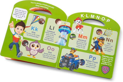 Melissa & Doug PAW Patrol Poke-A-Dot Alphabet Adventure Children’s Book, Interactive ABC Learning Toy for Kids
