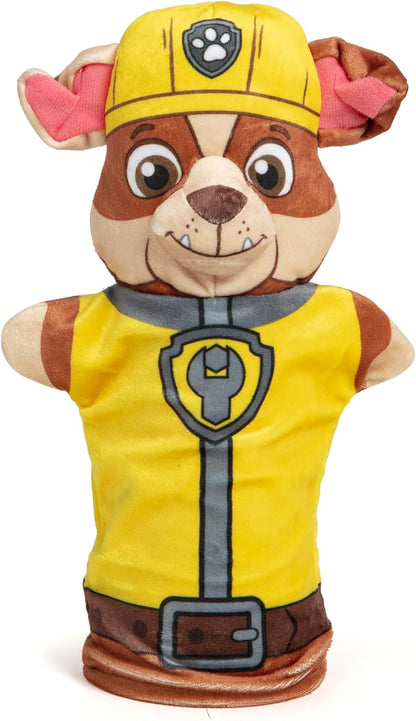 Melissa & Doug PAW Patrol Hand Puppets Set, 4 Character Puppets with 4 Activity Cards for Imaginative Play Kids Toys