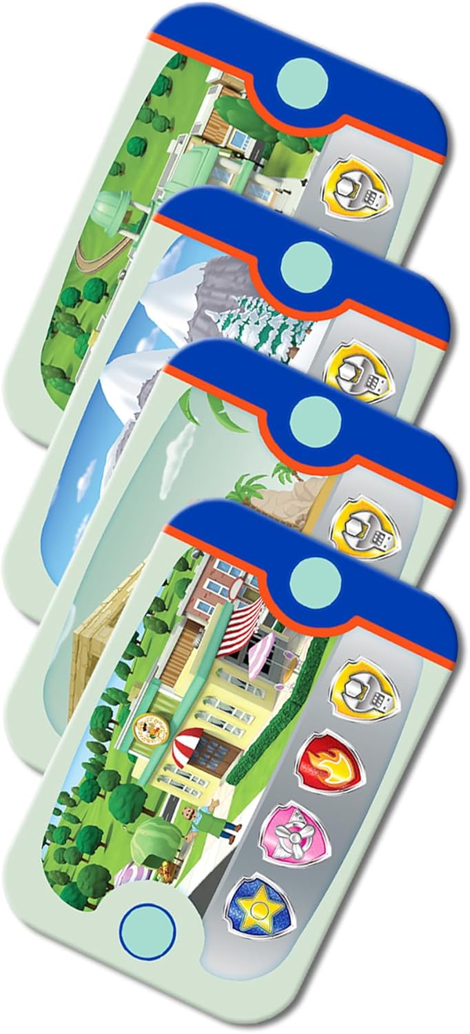 Melissa & Doug PAW Patrol Hand Puppets Set, 4 Character Puppets with 4 Activity Cards for Imaginative Play Kids Toys
