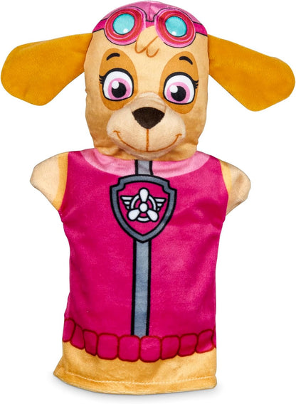 Melissa & Doug PAW Patrol Hand Puppets Set, 4 Character Puppets with 4 Activity Cards for Imaginative Play Kids Toys