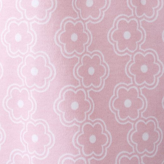 Halo Sleepsack 100% Cotton Swaddle, Pink Floral, Small