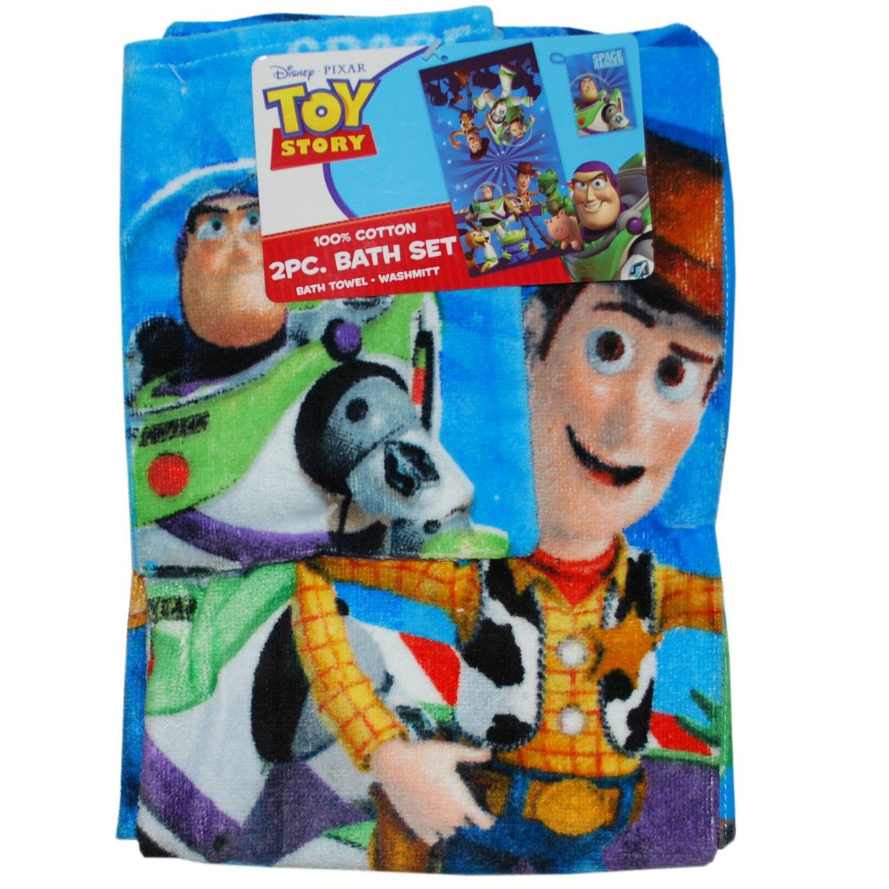Disney Toy Story 2-piece Bath/Washmitt Set