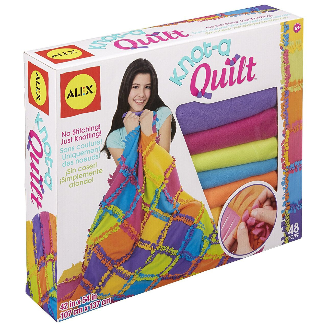 ALEX Toys Knot-A-Quilt Craft Kit
