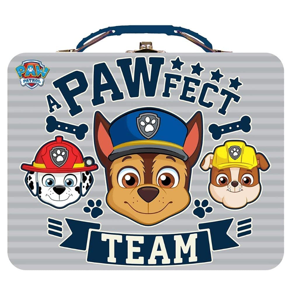 Paw Patrol A PAWfect Team Tin Lunch and Storage Box