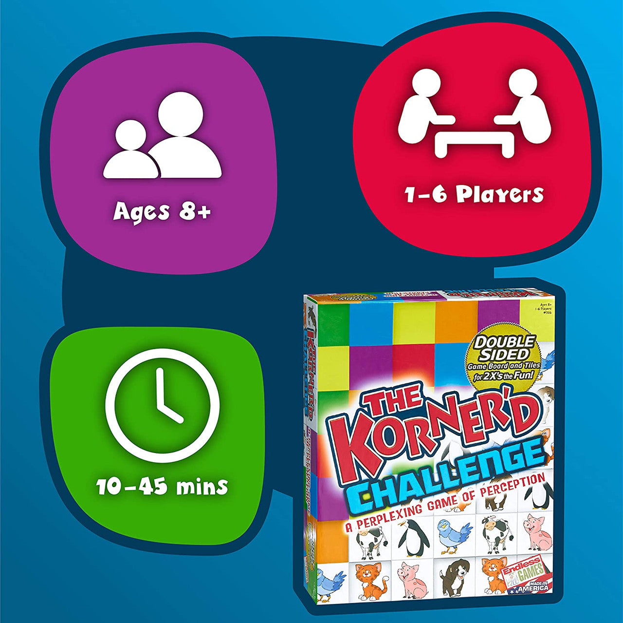 The Korner’d Challenge Board Game
