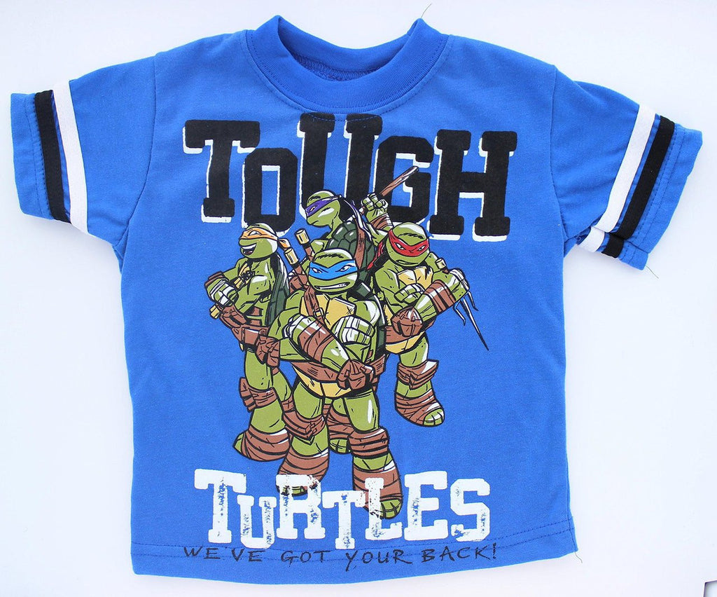 TMNT Ninja Turtles Toddler Boys' "Tough Turtles" 2-Piece T-Shirt & Shorts Set (2T)
