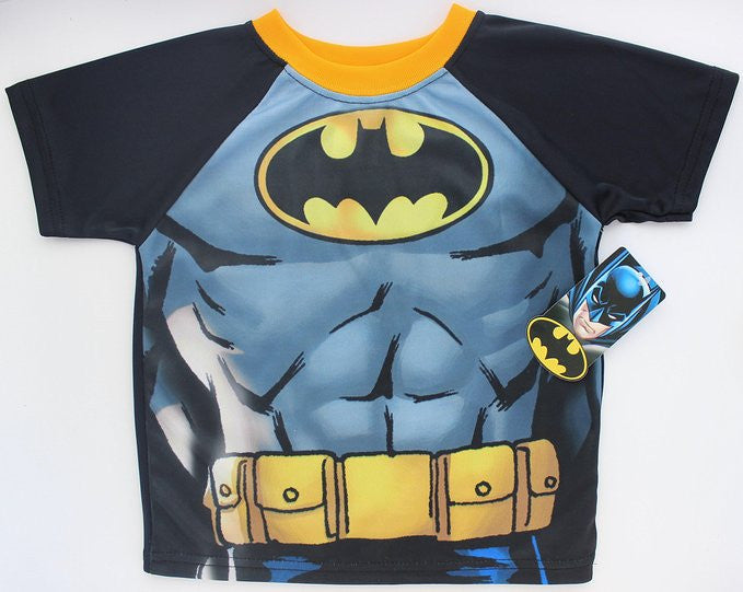Batman Toddler Boys' "Super Muscles" 2-Piece T-Shirt & Shorts Set (3T)